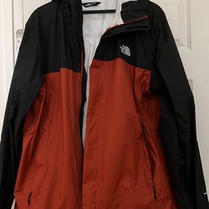 The North Face rain jacket